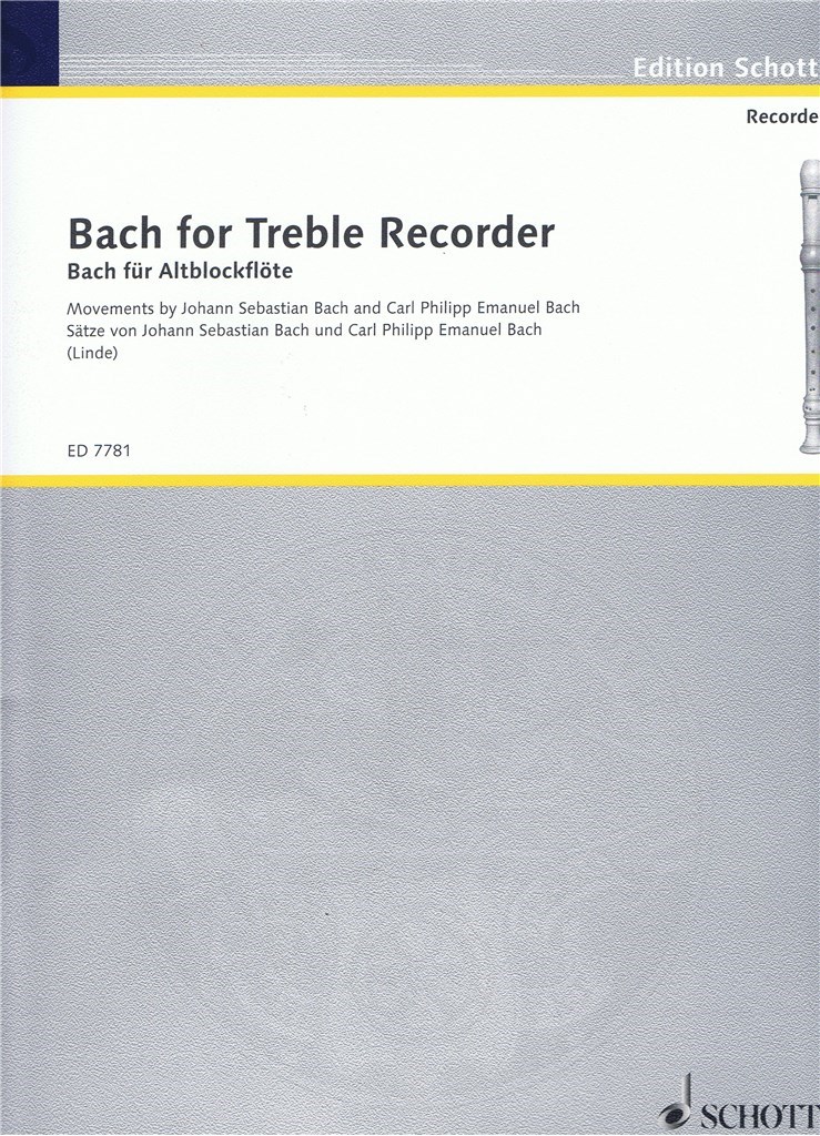 Bach für Altblockflöte